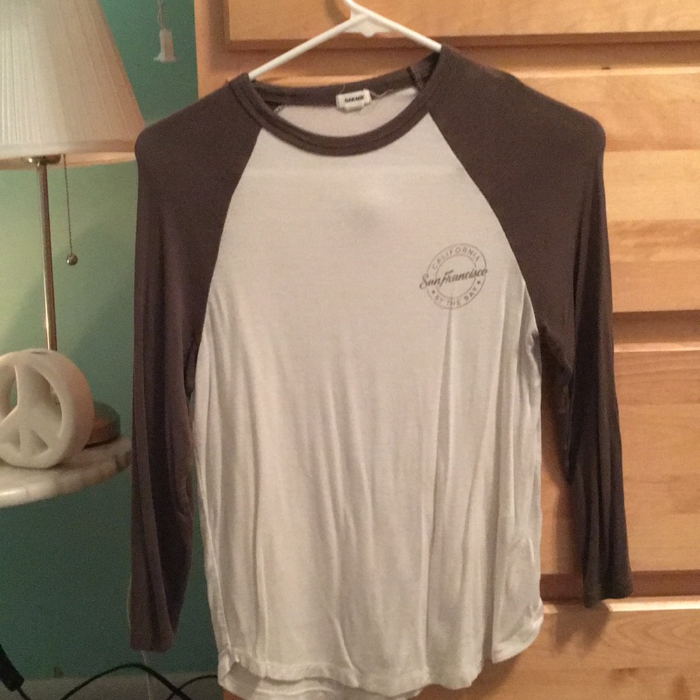 garage baseball tee